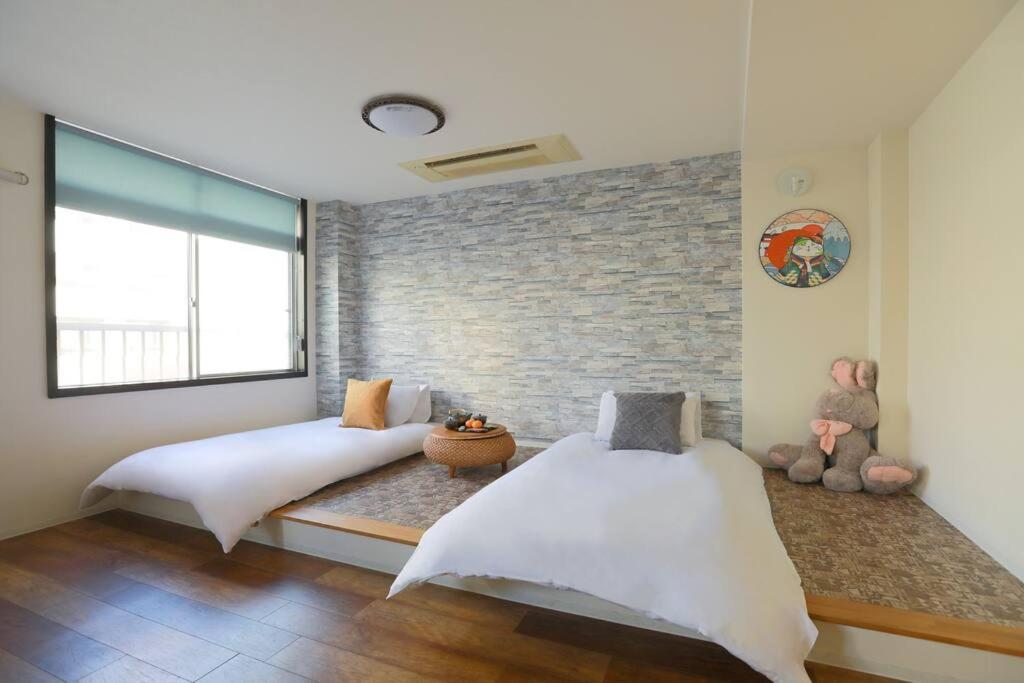 公寓 道頓堀民泊31＆mini浮世絵美術館、道頓堀心斎橋真ん中、家族旅行、family Trip *